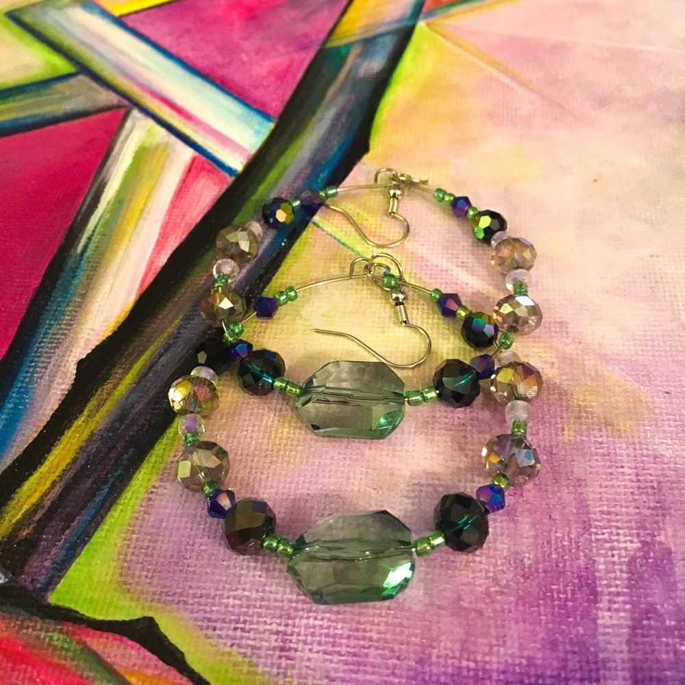 Beautiful hoop earrings✨